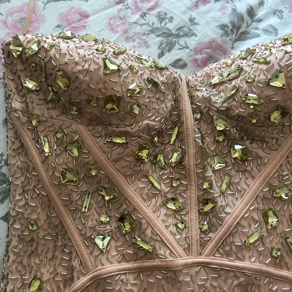 Arden B pink cocktail dress